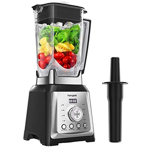 homgeek 1450 Watt Countertop Blender with 70 Oz Tritan Pitcher, Professional High Speed Blender with 8-Speeds Control and 4 Blending Presets for Frozen Fruit, Ice Crushing, Smoothie, Milkshake