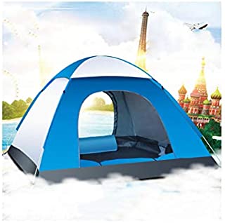 Waterproof 3-4 Person Camping Tent Quick and Easy Shelter for Outdoors Hiking (B)