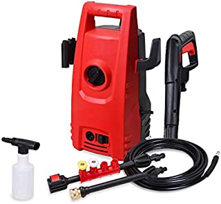 Eletron 2000PSI 1.6GPM Electric Pressure Washer,Electric Power Washer with 2 Quick-Connect Spray Tips and Wand,Car Washer(Red)