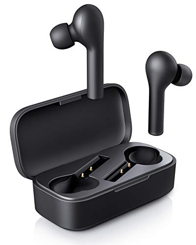 AUKEY True Wireless Earbuds, Bluetooth 5 Headphones in Ear with Charging Case, Hands-Free Headset with Mic, Touch Control, 35 Hours Playback for iPhone and Android