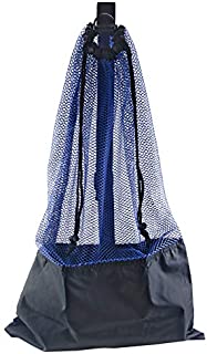 ScubaMax BG-632 Mesh Bag Draw String w/Shoulder Strap - Blue