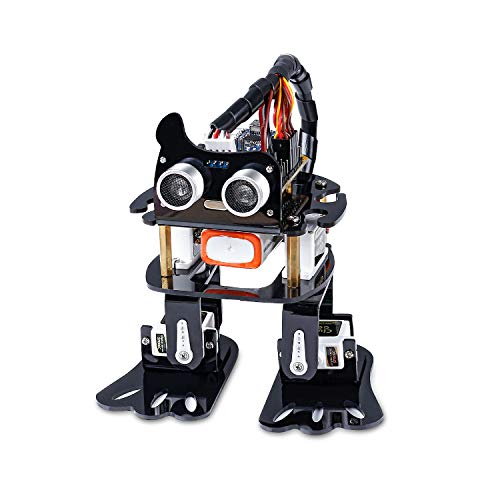 SunFounder Robotics Kit for Arduino , 4-DOF Dancing Sloth Programmable DIY Robot Kit for Kids and Adults with Tutorial