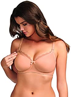 Freya Women's Pure Uw Moulded Nursing Bra, Nude,34 L US /34 HH UK