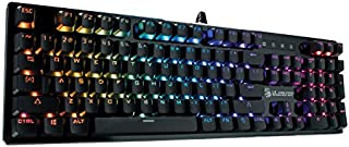 Bloody B820 Optical Mechanical Gaming keyboard with individually backlit RGB LED keys Wired, 104 keys standard, Red Switch - MX Red Equivalent for windows PC and Laptop