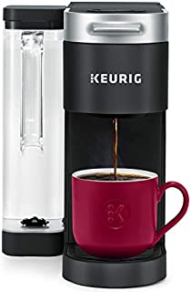 Keurig K-Supreme Coffee Maker, Single Serve K-Cup Pod Coffee Brewer, With MultiStream Technology, 66 oz Dual-Position Reservoir, and Customizable Settings, Black