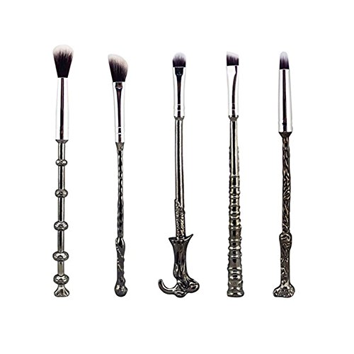 Wizard Wand Brushes,WeChip 5 PCS Potter Makeup Brush Set