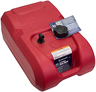 Attwood 8806LP2 Epa Certified 6 gallon Portable Fuel Tank, Red