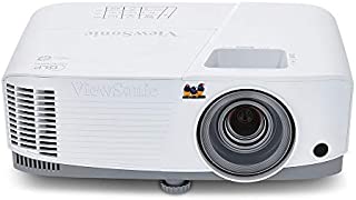 ViewSonic 3800 Lumens SVGA High Brightness Projector for Home and Office with HDMI Vertical Keystone (PA503S) White/gray