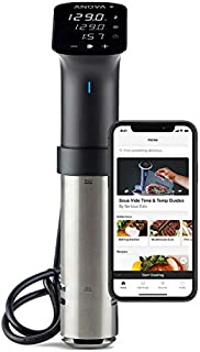 Anova Culinary | Sous Vide Precision Cooker Pro (WiFi) | 1200 Watts | All Metal | Anova App Included