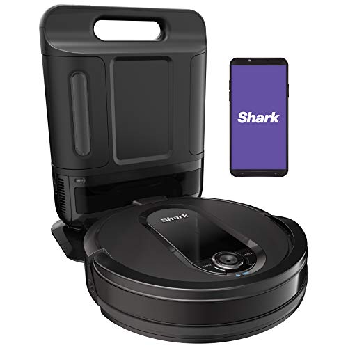 Shark IQ Robot Self-Empty XL RV101AE, Robotic Vacuum, IQ Navigation, Home Mapping, Self-Cleaning Brushroll, Wi-Fi Connected, Works with Alexa