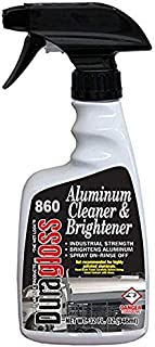 Duragloss 860 Automotive Aluminum Cleaner and Brightener, 32 fl. oz, 1 Pack