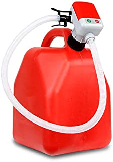 TERA PUMP Next Gen. Overflow Protection Gasoline Transfer Pump, Fueling Made Easy, 3.25 ft Long Hose, Liquid Transfer Pump fits Most Gas Cans at 2.4 GPM (Gas Diesel Keorsene & More)