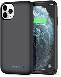 Battery case for iPhone 11 pro max, Xooparc [7800mah] Upgraded Charging Case Protective Portable Charger Case Rechargeable Extended Battery Pack for Apple iPhone 11 pro max (6.5) Backup Power Bank