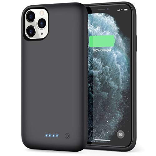 Battery case for iPhone 11 pro max, Xooparc [7800mah] Upgraded Charging Case Protective Portable Charger Case Rechargeable Extended Battery Pack for Apple iPhone 11 pro max (6.5) Backup Power Bank