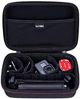 LTGEM Hard Carrying Case for GoPro Hero 9 / 8 / 7 / 6 / 5 / Hero (2018) or GoPro MAX Waterproof Digital Action Camera, with 4 Moveable Dividers