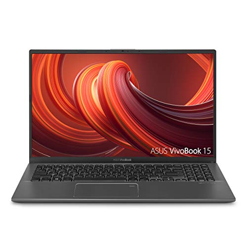 ASUS F512DA-EB51 VivoBook 15 Thin and Light Laptop, 15.6 Full HD, AMD Quad Core R5-3500U CPU, 8GB DDR4 RAM, 256GB PCIe SSD, AMD Radeon Vega 8 Graphics, Windows 10 Home, Slate Gray