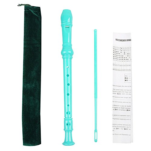 Mr.Power Soprano Recorder (Green) Perfect for Kids Music Class