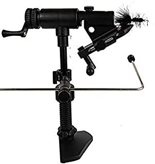 Riverruns II Generation Rotary Fly Tying Vise with Jaw Balanced and Truly Extendable, Right & Left Hand Fitting