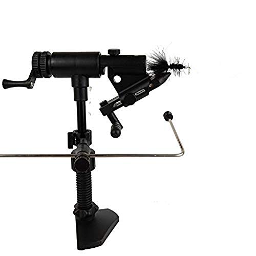 Riverruns II Generation Rotary Fly Tying Vise with Jaw Balanced and Truly Extendable, Right & Left Hand Fitting