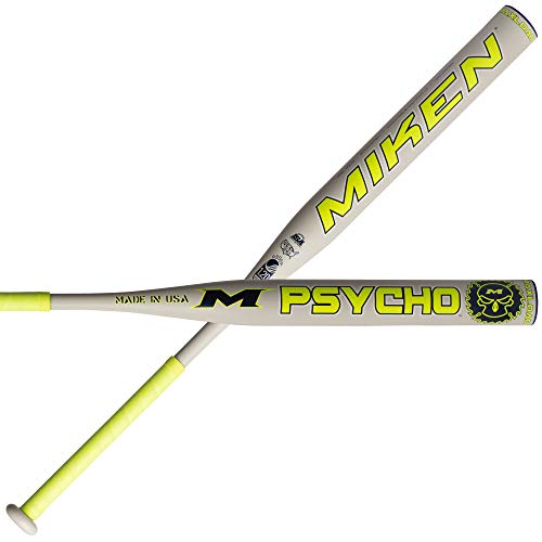 Miken 2019 Psycho USSSA 1-Piece Maxload Slowpitch Softball Bat, 14