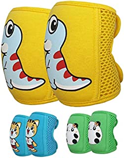 Baby Knee Pads for Crawling (3 Pairs), Adjustable Baby/Toddler Knee pads, Crawling Pads,Protective Knee Pads