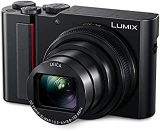 PANASONIC LUMIX ZS200, 15X LEICA DC Lens with Stabilization, 20.1 Megapixel, Large 1 Inch Low Light Sensor, (DC-ZS200K USA BLACK) (Renewed)