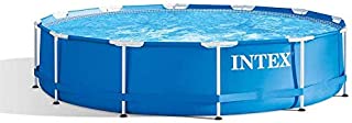 Intex 28210EH 12 Foot x 30 Inch Above Ground Swimming Pool That Fits up to 6 People with Easy Set-Up (Pump Not Included)