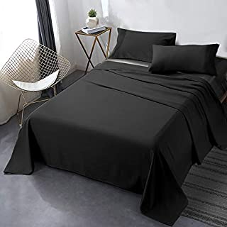 Secura Everyday Luxury California King Bed Sheet Set 4 Piece - Soft Microfiber 1800 Thread Count 16