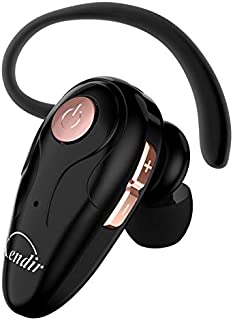 Bluetooth Headset, Kendir V5.0 Ultralight Wireless Headphone Cell Phone Earpiece with Mic Headsetcase,Volume Control, Handsfree Earbud,Compatible with Android/iPhone/Smartphones/Laptop