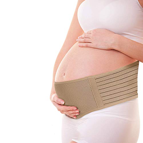 BO KAI LUN Maternity Belt Support for Back, Pelvic, Hip, Abdomen, Adjustable for Pregnancy Belly Band Brace Pain Relief 2nd-3rd Trimester | Comfortable Girdle for Running, Walking, Sitting