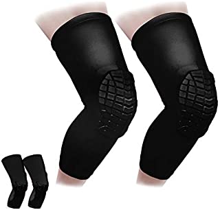 Cantop Knee Brace for Women Long Volleyball Basketball Leg Sleeve Compression Knee Pads Protector Gear (Sold as 1 Pair)