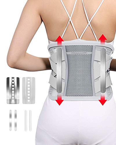 Back Brace,Back Support, Back Braces for Lower Back Pain, Back Brace for Lower Back Pain Women ,Back Brace with Extra Support Bars.(L 32