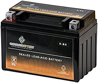 Chrome Battery YTX9-BS lead_acid_battery