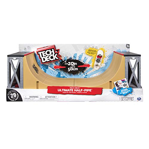 Tech Deck - Ultimate Half-Pipe Ramp and Exclusive Primitive Pro Model Finger Board, for Ages 6 and Up