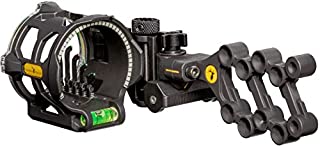 Trophy Ridge Peak 5 Pin Bow Sight (Right Hand) Black, 5-Pin - .019