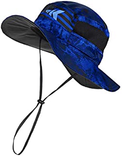 KastKing Sol Armis UPF 50 Boonie Hat - Sun Protection Hat, Fishing Hat - Breathable Fabric - Comfortable - Prym1 Camo,Blue Patriot