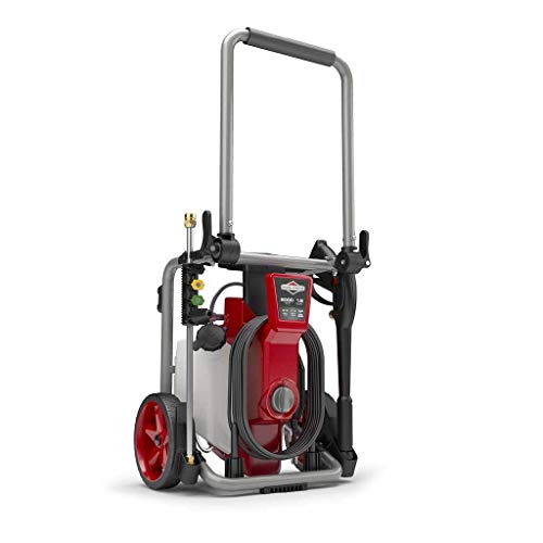 Briggs & Stratton 020681 2000 PSI, 1.2Gpm Electric Pressure Washer, 2000 PSI, 1.2 GPM, Red/Gray/Titanium