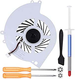 YEECHUN New Replacement Internal Cooling Fan KSB0912HE for Sony Playstation 4 PS4 CUH-12XX CUH-1200 CUH-1200AB01 CUH-1200AB02 CUH-1215A CUH-1215B (with Screwdrivers T8+T10,Thermal Paste,Spatula)