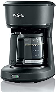 Mr. Coffee 2129512 ® 5-Cup Mini Brew Switch Coffee Maker, Black