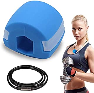 Jawline Exerciser and Facial Toner for Women and Men. Exercise Jaw and make your Face Slimmer. Great Double Chin Reducer. Complete workout neck shaper for your jawline. Chisel your jaw. Silicone Safe.