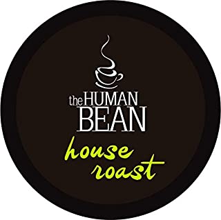 The Human Bean 24 Decaf French Coffee Roast Espresso K Cups | Specialty Coffee K Cup | Premium Organic Coffee Pods Roasted and Ground by Expert Roasters | Decaf 24 Pack