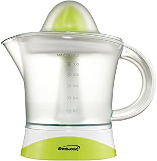 Brentwood J-17 40oz Electric Citrus Juicer, White