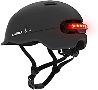 LIVALL Smart Helmet, Adult Bike Helmet with Auto Sensor LED, Rear LED Lights, Turn Signals, Cycling Helmet for Urban Commuter Adjustable Size for Men and Women