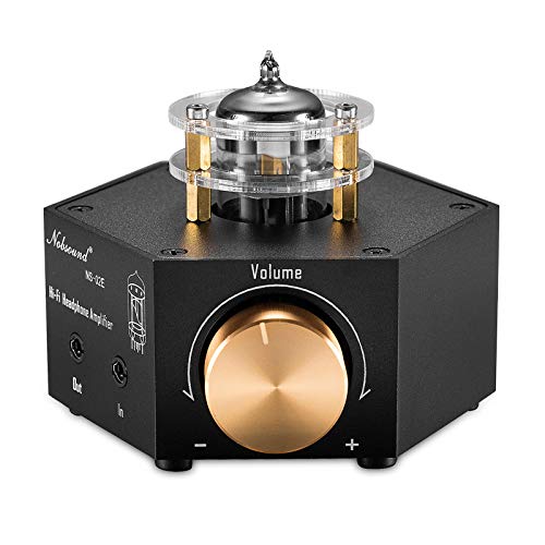 Nobsound NS-02E Vacuum Tube Headphone Amplifier Stereo HiFi Earphone Pre-Amp DIY (Black)