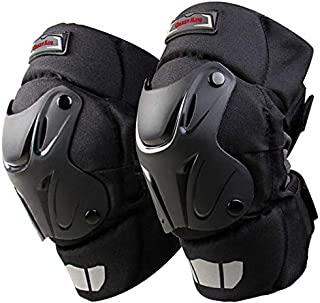 CRAZY AL'S CAK Motorcycle Motocross Racing Knee Guards Pads Braces Protective Gear Black