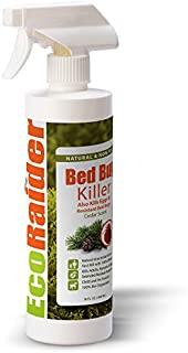 Bed Bug Killer by EcoRaider 16 oz, Fast and Sure Kill with Extended Residual Protection, Natural & Non-Toxic, Child & Pet Friendly