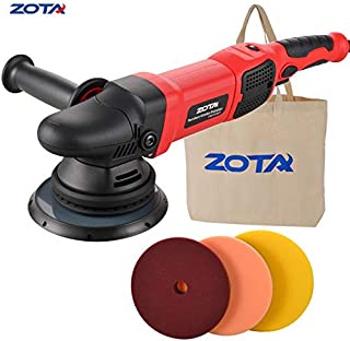 ZOTA Polisher, 21mm Long-Throw Upgraded Orbital Polisher, 6.5