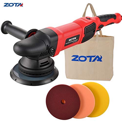 ZOTA Polisher, 21mm Long-Throw Upgraded Orbital Polisher, 6.5