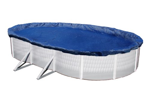 Blue Wave BWC918 Gold 15-Year 12-ft x 24-ft Oval Above Ground Pool Winter Cover,Royal Blue