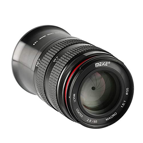 MEKE 85mm F2.8 Macro Full Frame Manual Focus Medium Telephoto Lens for Nikon Z Mount Cameras Z5 Z6 Z7 Z50